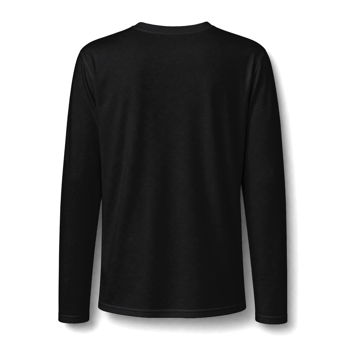 Sweater Weather Survivor Long Sleeve Tee — Autumn Cabin Forest Graphic