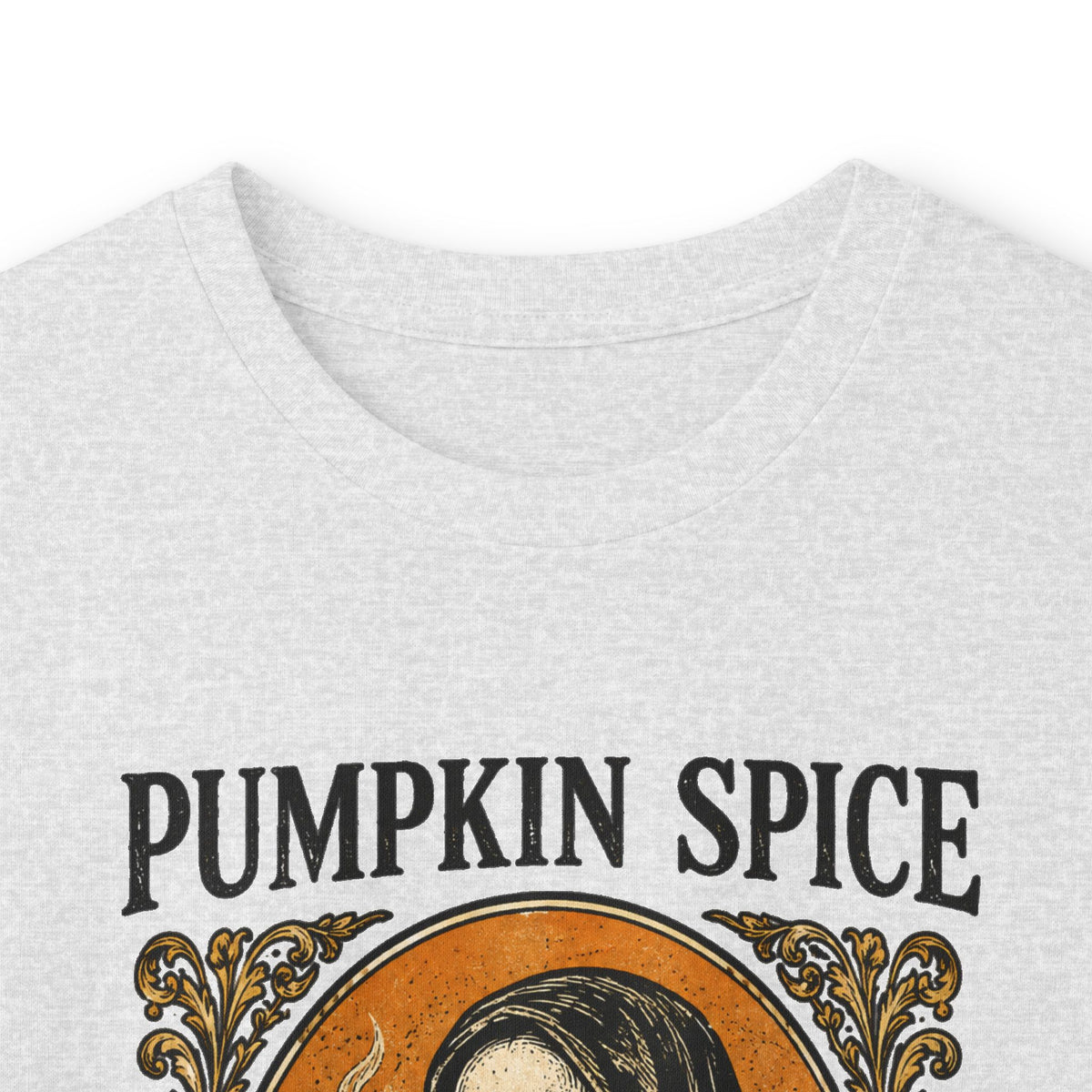 Pumpkin Spice & Bad Advice Long Sleeve Tee | Skeleton Coffee Autumn