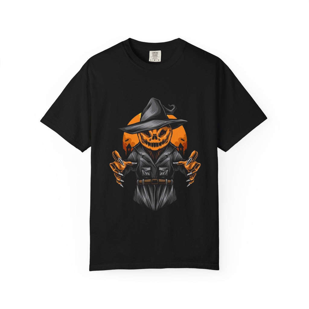 Halloween Pumpkin Scarecrow Tee