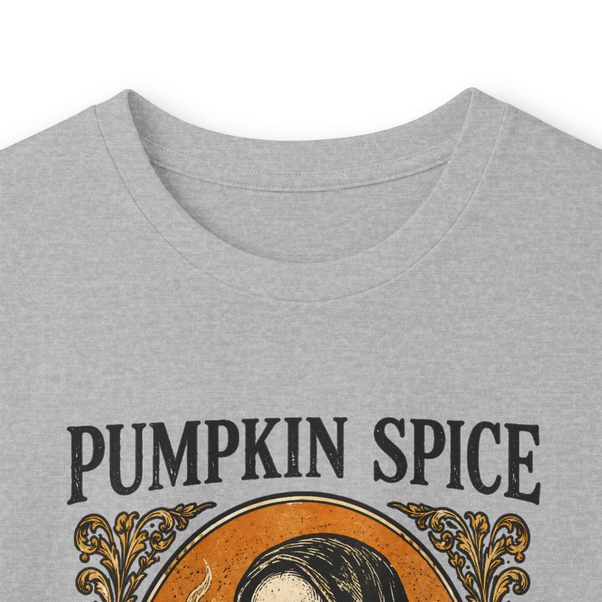 Pumpkin Spice & Bad Advice Long Sleeve Tee | Skeleton Coffee Autumn