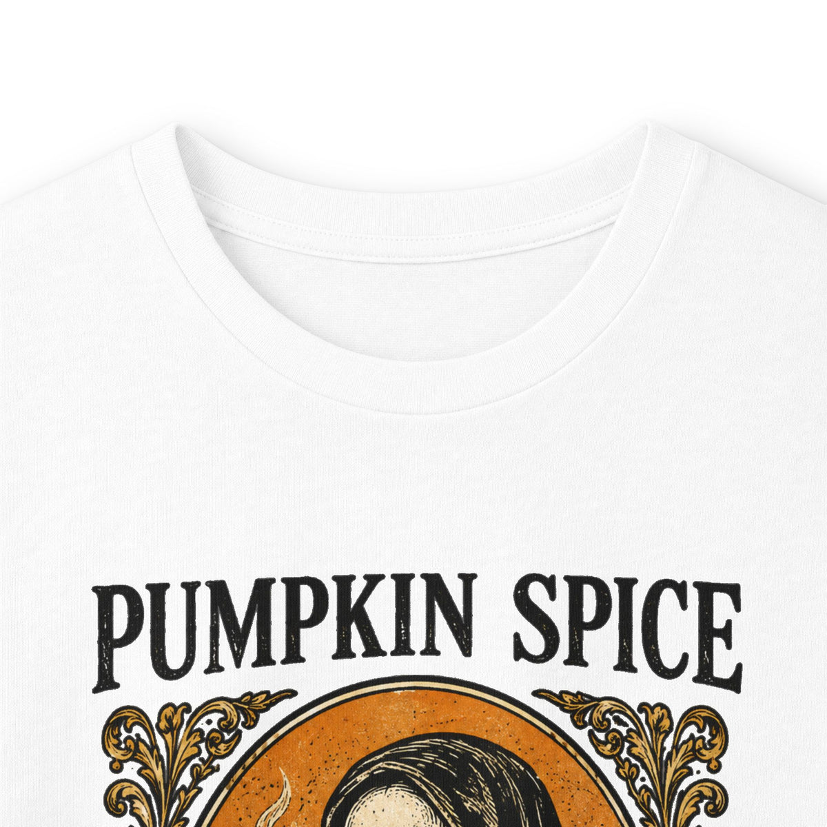 Pumpkin Spice & Bad Advice Long Sleeve Tee | Skeleton Coffee Autumn