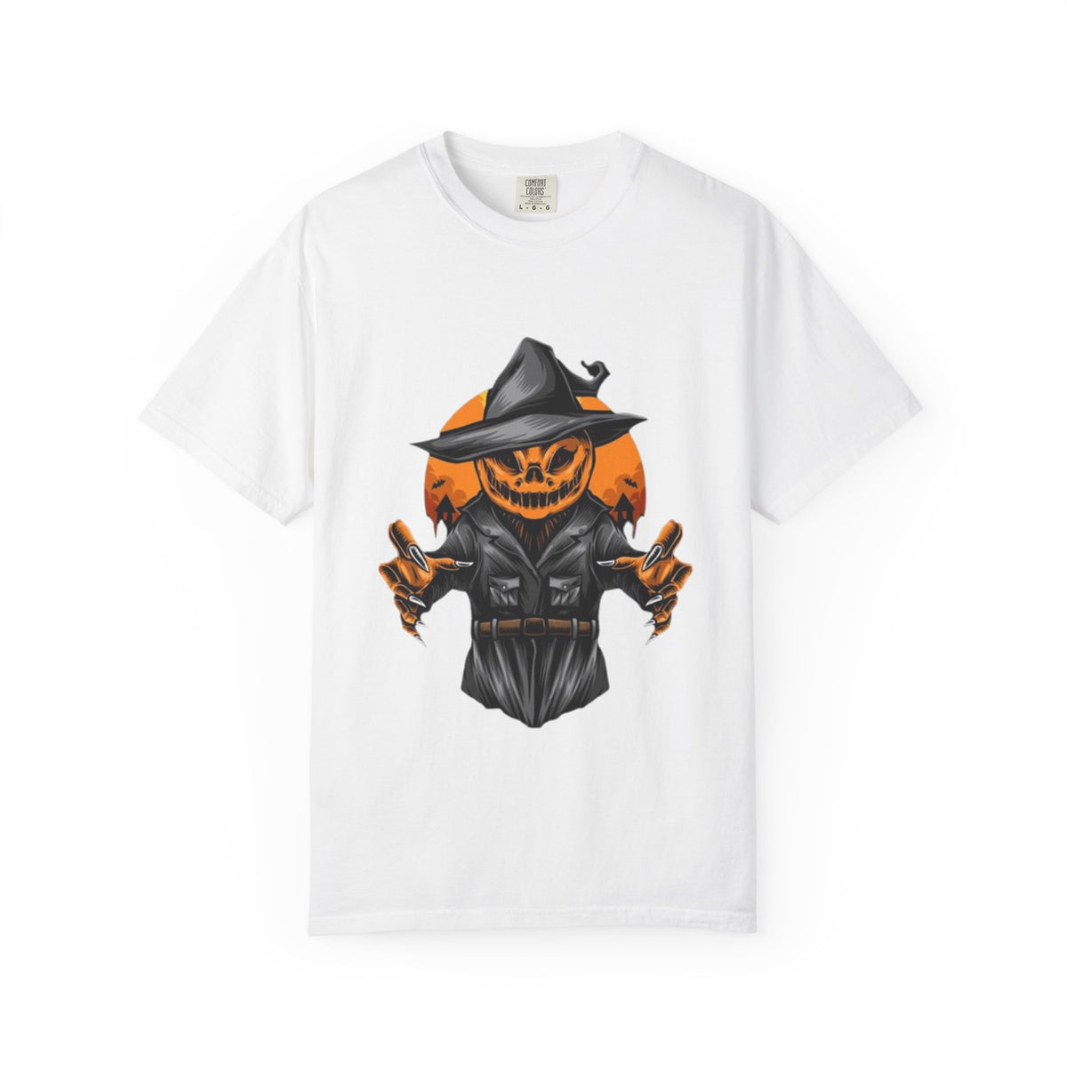 Halloween Pumpkin Scarecrow Tee